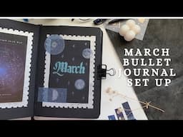 March 2025 Bullet Journal Set Up | Journaling for Mental Health & Creative Expression
