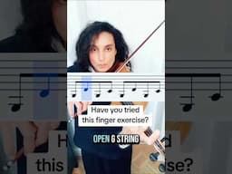 Will This Finger Exercise Help You To Play Fast? 🎻