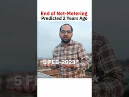 Prediction on Solar Netmetering in Pakistan