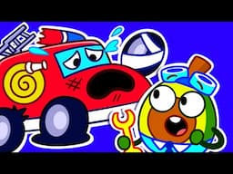 Super Ambulance Team! 🚑💥 | Health & Safety Rescue with Pit & Penny 🥑