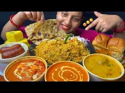 Eating 😋 Pulaw, Kari Pakoda, Chaap Masala, Sahai Paneer, Dhokla , Gulab Jamun, Paw Bhaji IFoodie Gd