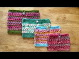 Bonfire Crochet Pouch or Bag ~ Any Size…So Many Uses!! ~ Great Gifts / Craft Shows!