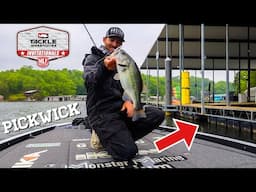 QUICK 20LBS on CRAZY Shad Spawn Pattern!! (MLF Invitational Practice)