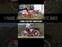 Replica Pee-wee Herman Bike #peeweeherman