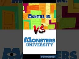 Monsters Inc Vs Monsters University, Huh another rocky one. #monstersinc