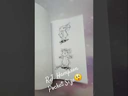 Pocket Size!!! 😲😊 R.J. Hampson Tiny Tales Vol. 1 #coloring #coloringbooks