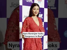 #nyrabanerjee looks beautiful in Red