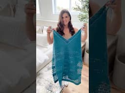 You won’t believe this crochet cover-up! 😍🧶Easy 2 Piece Construction #crochetcoverup #crochetdress