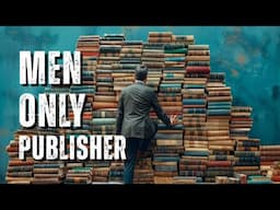 A Men-Only Publisher - Internet Reacts Poorly