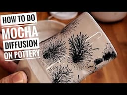 How to do mocha diffusion on pottery