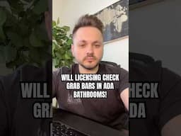 WILL LICENSING CHECK GRAB BARS IN ADA BATHROOMS! #residentialassistedliving #assistedliving