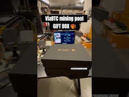 Mystery gift box from Viabtc Mining pool | Crypto Mining India🇮🇳 #bitcoinmining #cryptomining
