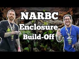 NARBC Tinley First-Ever Enclosure Build-Off! How To Build A Reptile Background