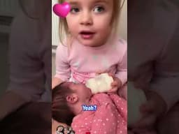 Sweetest Blind Girl meets sister for the first time! ❤️❤️❤️