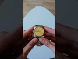 Seiko 5 7S26-31104 — my “poor man’s” two-tone Rolex Datejust #watches #fashion