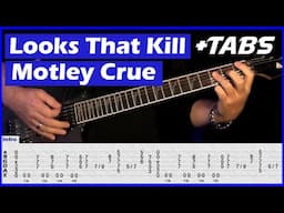 Looks That Kill Guitar Lesson
