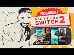 MI PRIMERA VEZ PROBANDO NINTENDO SWITCH 2 😈