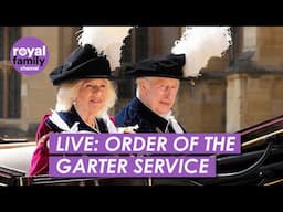 WATCH: Royal Family Depart Order of the Garter Service in Windsor