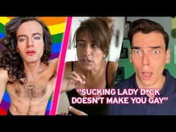 “Sucking A Woman’s D*ck Isn’t Gay” : WTF… Normal Gays Vs Delusional 'Trans' TikTok Star