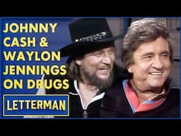 Johnny Cash & Waylon Jennings On Their Drug Addictions | David Letterman