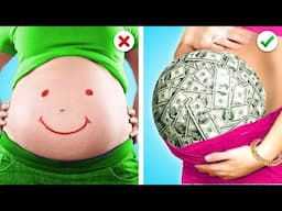 TOILET BIDS & TOY CAMS?! 🤢 Rich vs Poor Pregnancy Life! @KaboomOriginal
