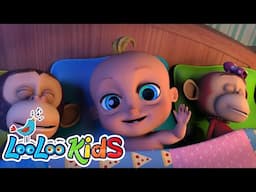 Ten in The Bed + Wheels On The Bus + A Ram Sam Sam - Kids Songs and Nursery Rhymes - LooLoo Kids