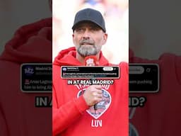 ✈️ Klopp to Madrid?