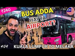 Kuala Lumpur to Melaka cheap & easy travel + Best Hostel to stay in Melaka #rohitbhalla