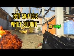 How To Get 50 Kills While Sliding! FASTEST Method! Modern Warfare