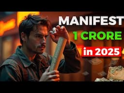 Manifest 1 Crore in 2025 | Best Techniques for Attract Money with Low of Attraction