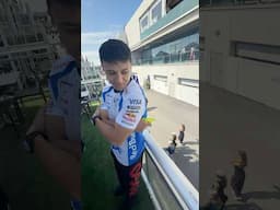Get your umbrellas out ☔️ #F1 #VCARB #CanadianGP #IsackHadjar #LiamLawson