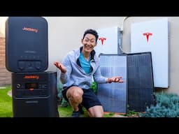 Is Tesla Powerwall the ONLY option? (Jackery Solar Generator 5000 Plus)