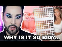 Why Is This Palette Bigger Than My Whole Body?! | Roasting P.Louise’s XXXL Monster