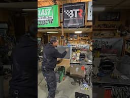 How to straighten radiator fins. #radiator #racecar #hacks #repair #mechanic # #hotrod #fabrication