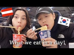 Eating ONLY Korean food for 24 Hours [ENG/한글]
