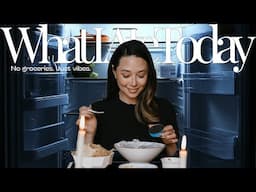 Chaotic Fridge Clean-Out Meals | Realistic What I Ate Today