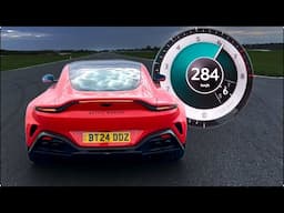 L'accélération bestiale de la nouvelle Aston Vantage