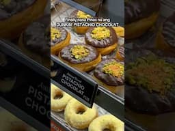 Dunkin Pistachio Chocolat #Dunkin #pistachio #pistachiochocolate #food
