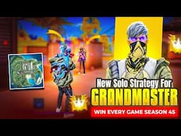 100% working✅|Solo rank push tips and tricks🥷🏻🔥2025|Win every solo br rank| Free Fire tips and trick