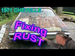 1971 Chevy SS Chevelle - Muscle Car Restoration - MAJOR RUST REPAIR
