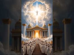 JESUS SECOND COMING : THE BIGGESTFEAST EVER!🙏🛐 #jesus #faith #shorts