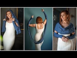 Easy, Step-by-Step: 3 Essential Techniques to Knit the Elegant Interlaced Sweater Scarf!