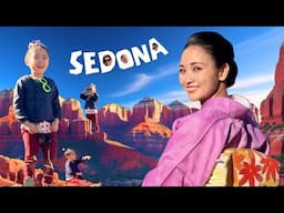 5-year-old Says Road-Trip is Boring! | Kimono Mom Family Adventure | Sedona, Arizona