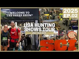 INSIDE the BIGGEST Hunting Shows in the USA 🇺🇸 | VLOG EP.02 | Sheep Show, Shot Show & SCI Tour