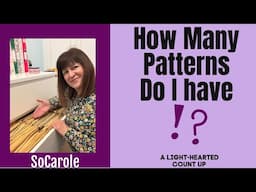 Do I really have 1000's of Patterns?! - Surprising Results!! #howmanypatterns