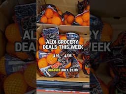 HOT ALDI DEALS THIS WEEK! Valid 4/9 - 4/15  #aldi #aldifinds #aldideals #grocerydeals