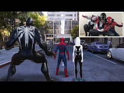 SPIDERMAN ACROSS INTO BEYONDVERSE PLAYING SPIDERMAN 2 (FUNNY FREE ROAM GAMEPLAY)