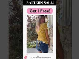 How to get a free pattern?Put three patterns in your cart * - pay for 2, and the 3rd will be FREE!