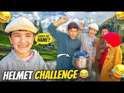 Guess The Person Who Hit The Helmet 😂 With Shiraz And Muskan |