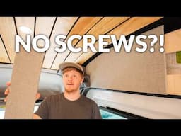 I Tried a Hidden Fastener System for My Van Walls… Here’s What Happened